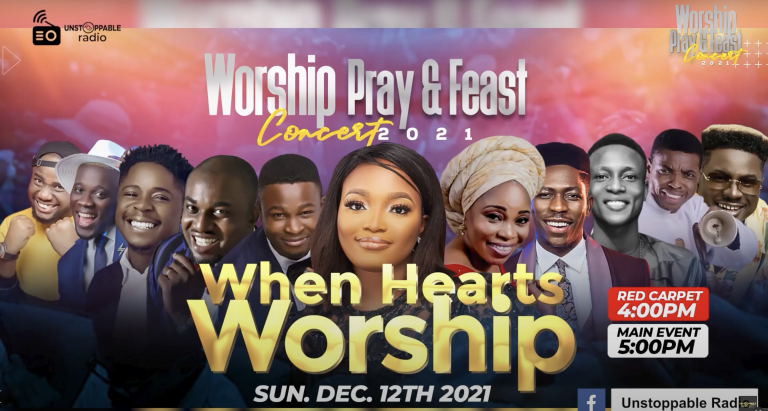 Event: WORSHIP PRAY AND FEAST CONCERT 2021 RED CARPET